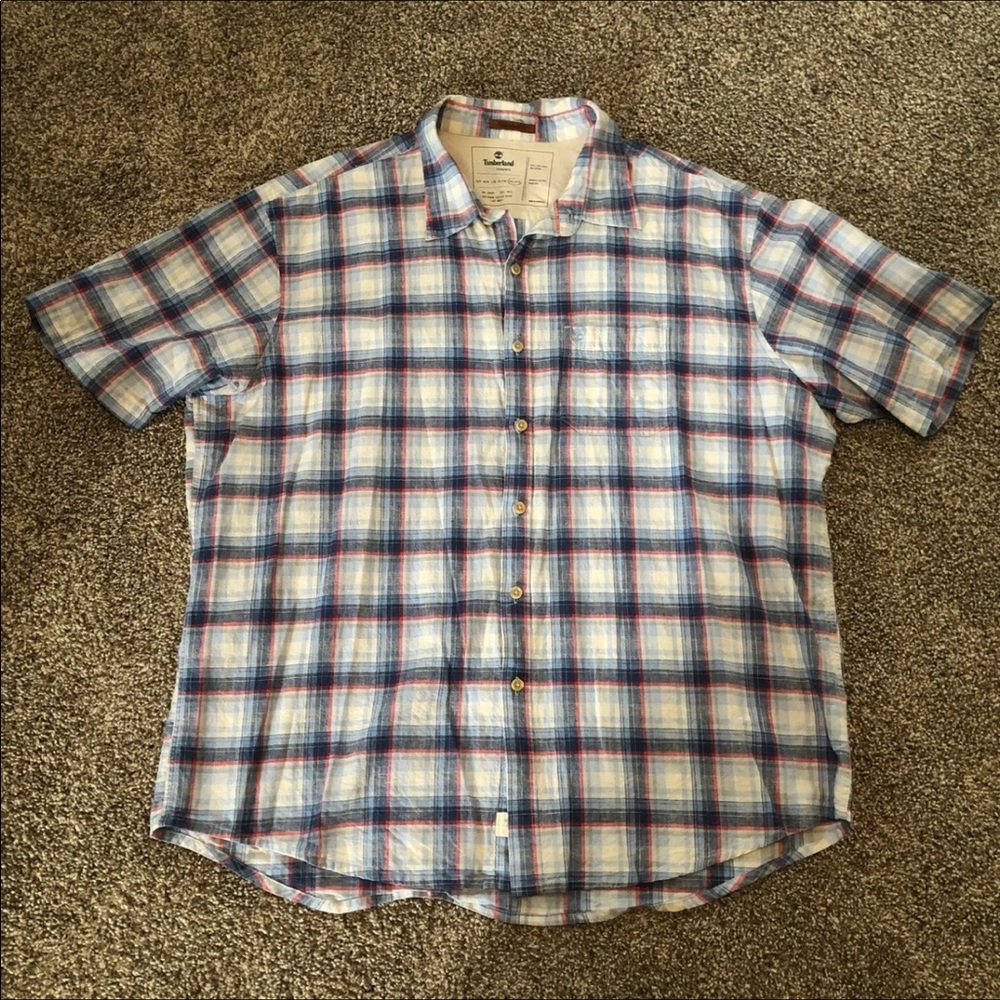 Men’s Linen Timberland Button Down